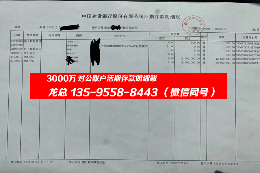 沈阳摆账亮资验资成功案例